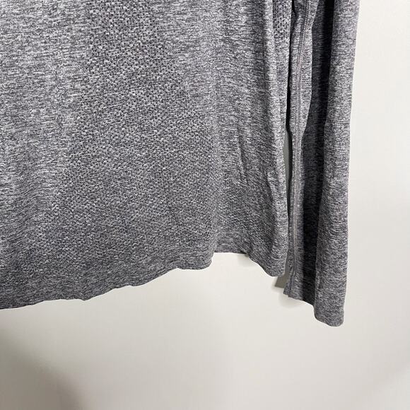 Lululemon Mens Small S Heather Gray Metal Vent Tech Long Sleeve Crew Neck Raglan - Picture 7 of 7